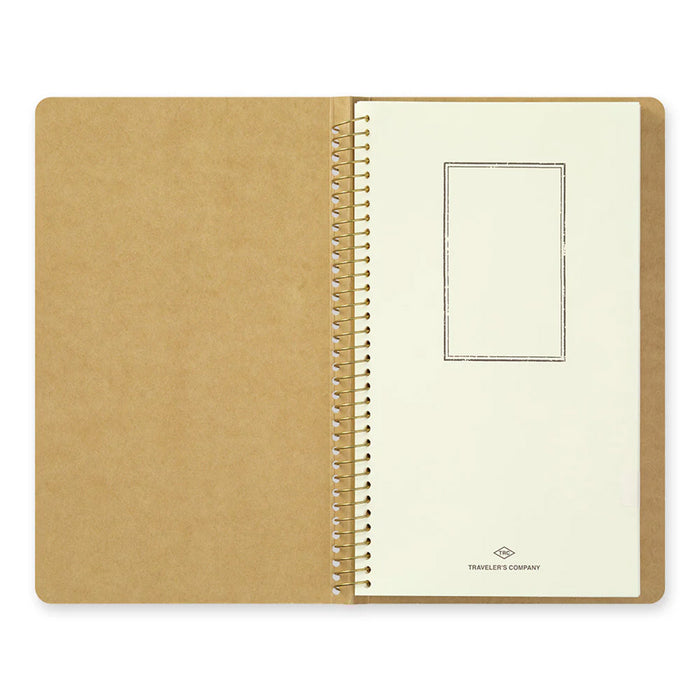 Traveler's Company Spiral Ring Notebook - A5 Slim Paper Pocket