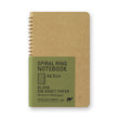 Traveler's Company Spiral Ring Notebook - A6 Slim Blank DW Kraft Paper