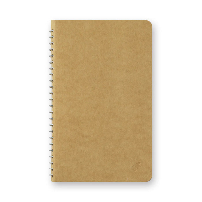 Traveler's Company Spiral Ring Notebook - A6 Slim Blank MD Paper White