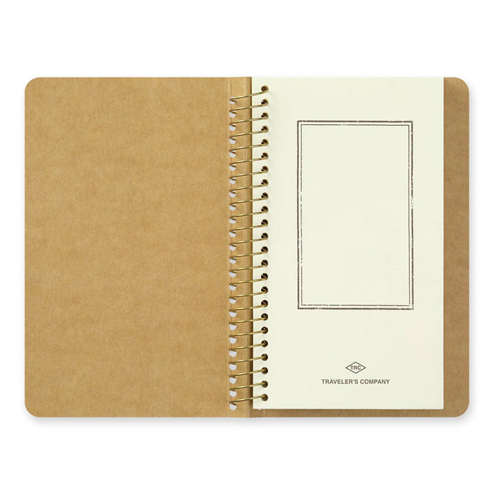 Traveler's Company Spiral Ring Notebook - A6 Slim Paper Pocket