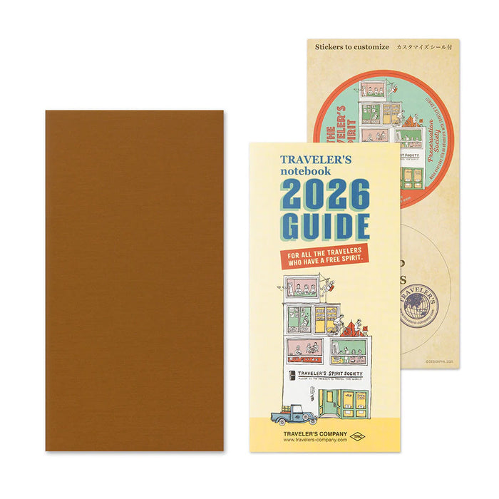 Traveler's Company - Weekly Diary Vertical Refill 2026 Second Half