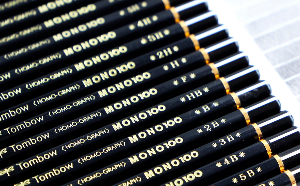 Tombow MONO 100 Mix 4H-6B (12 Pack) - Urban Kit Supply