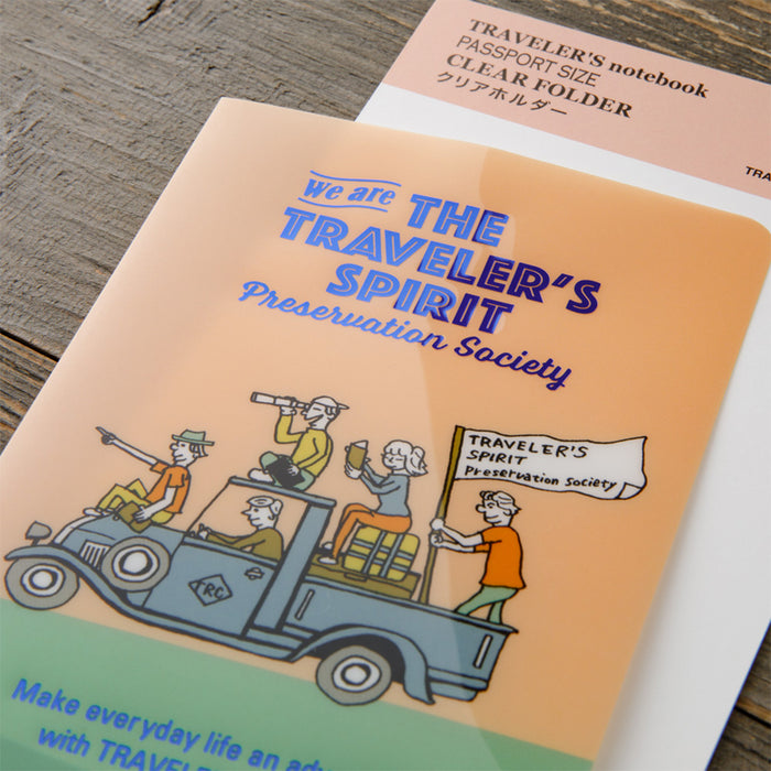 Traveler's Company 2026 - Clear Folder (Passport)