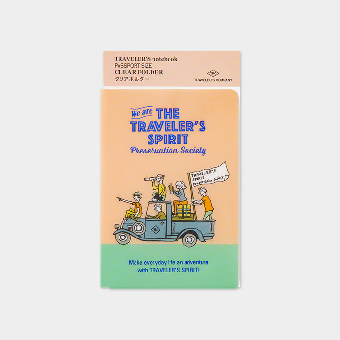 Traveler's Company 2026 - Clear Folder (Passport)