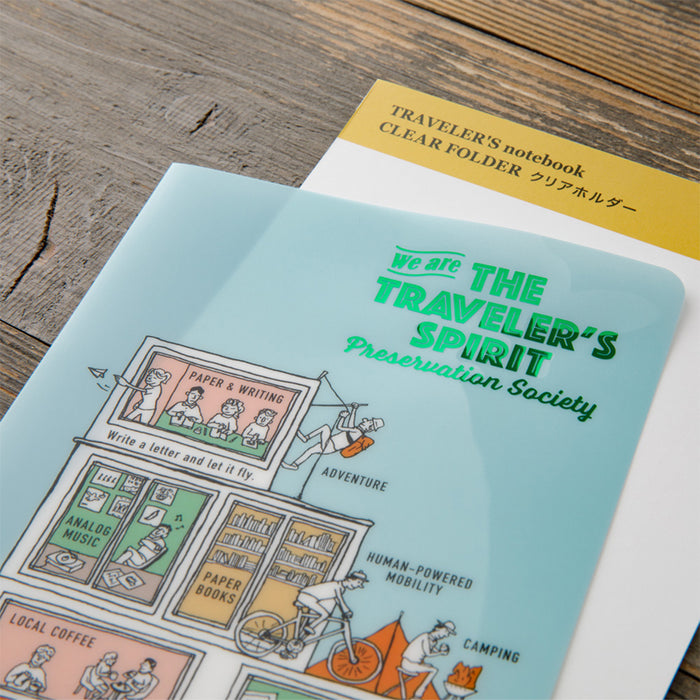 Traveler's Company 2026 - Clear Folder (Regular)