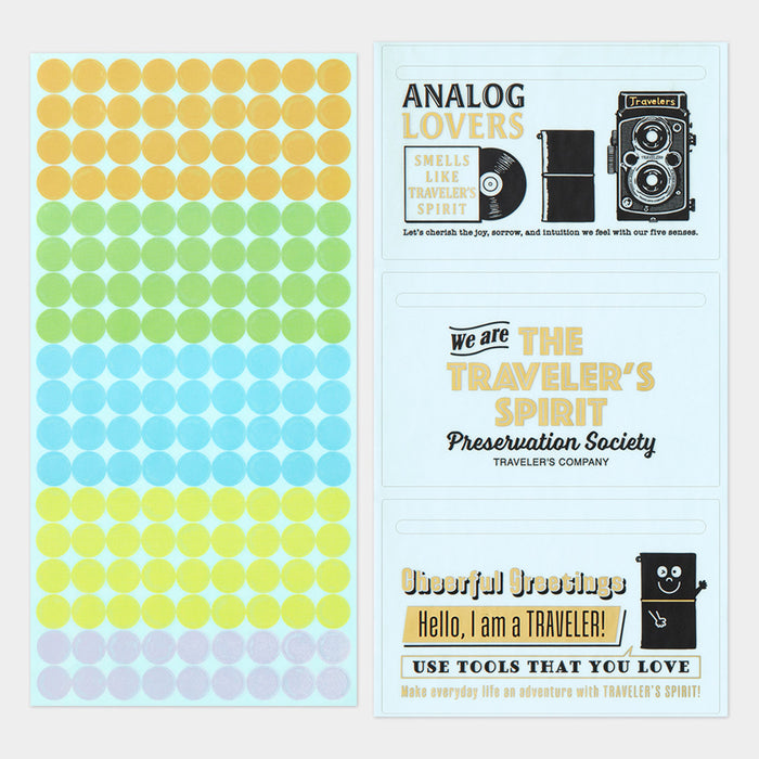 Traveler's Company 2026 - Customized Sticker Set