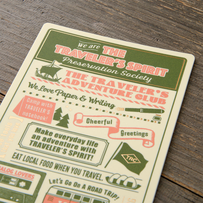 Traveler's Company 2026 - Plastic Sheet (Passport)