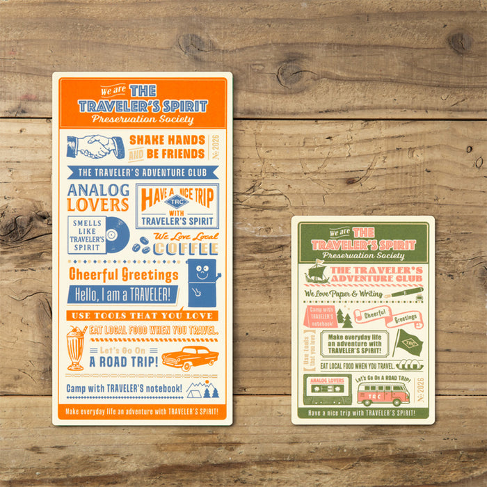 Traveler's Company 2026 - Plastic Sheet (Regular)