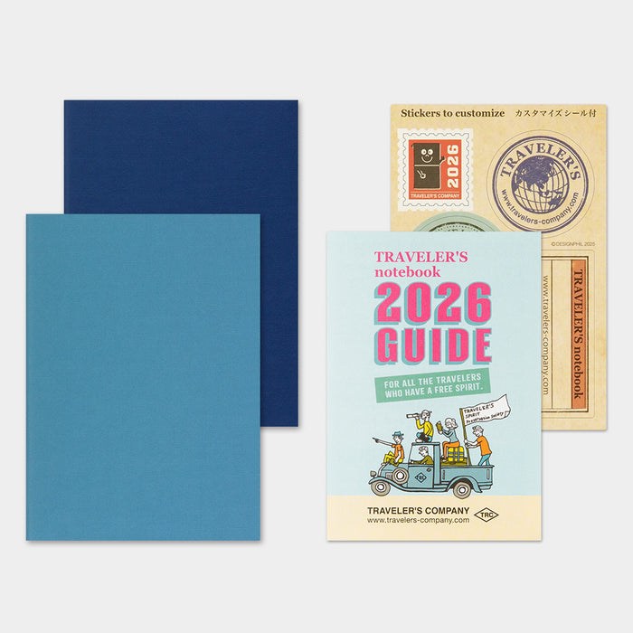 Traveler's Company 2026 - Weekly Diary Refill (Passport) -kalenteri