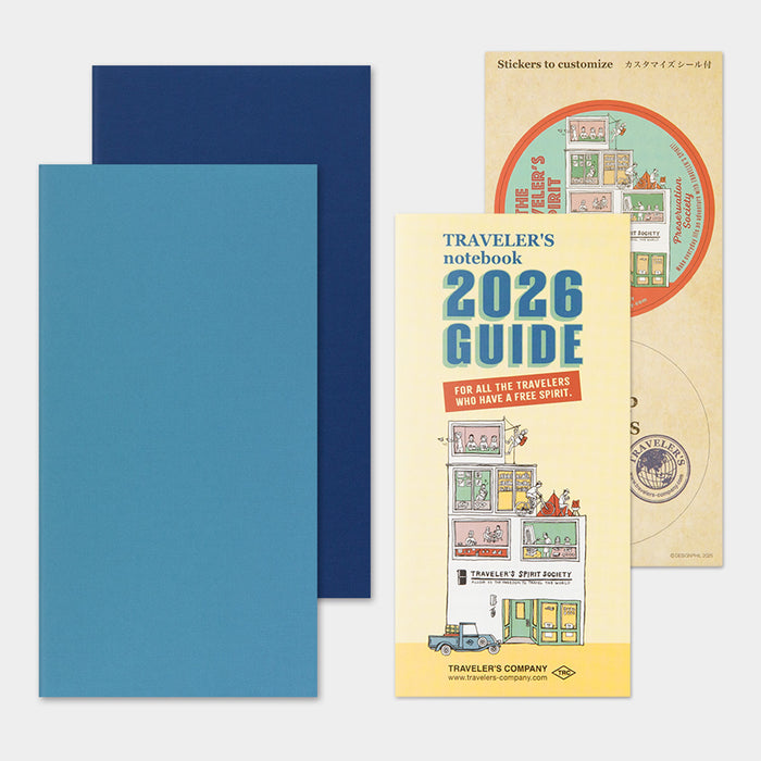 Traveler's Company 2026 Weekly + Memo Refill (Regular)