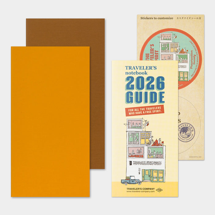 Traveler's Company 2026 - Weekly Vertical Diary Refill (Regular) -kalenteri