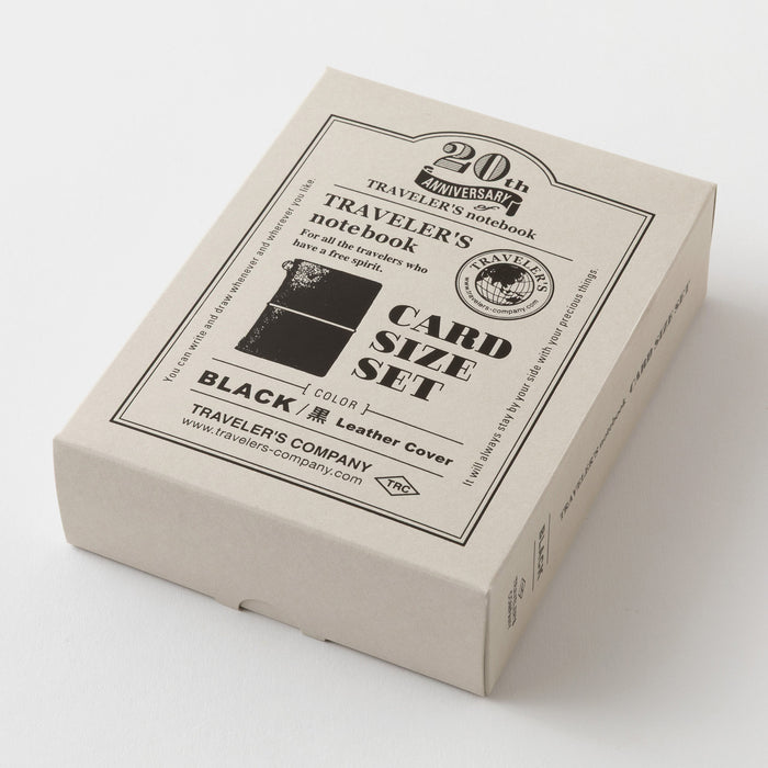 Traveler's Company Notebook Card Size 20th Anniversary Set