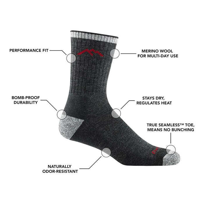Darn Tough Micro Crew Midweight Hiking Socks - Urban Kit Supply