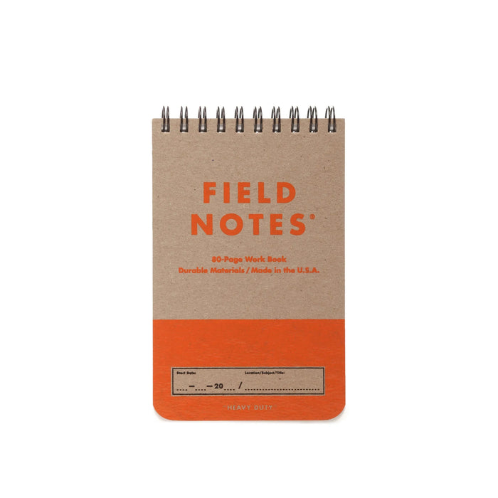 Field Work Notes Field Notes Heavy Duty Work Books (2-Pack) - Built for Tough Tasks ...