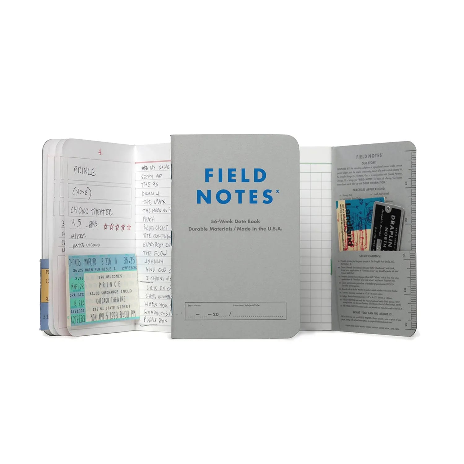 Field Notes Index Edition Notebook (2-Pack) - Organize Your Notes ...