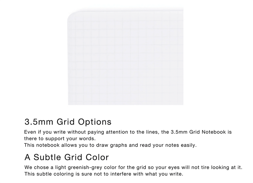 ITO Bindery Notebook Black A6 (Grid) - Urban Kit Supply