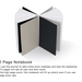 ITO Bindery Notebook Grey A5 Slim (Blank) - Urban Kit Supply