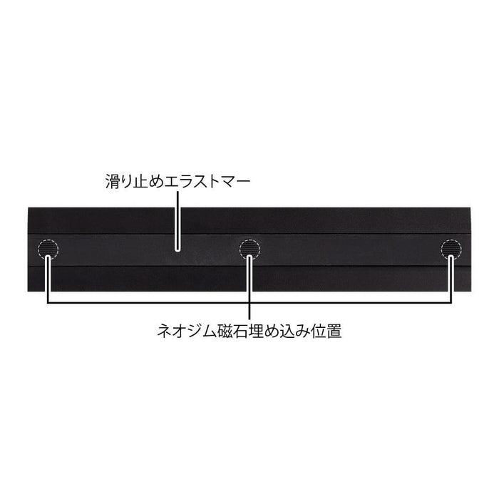 Midori Non-Slip Aluminium Ruler (15cm) - Urban Kit Supply