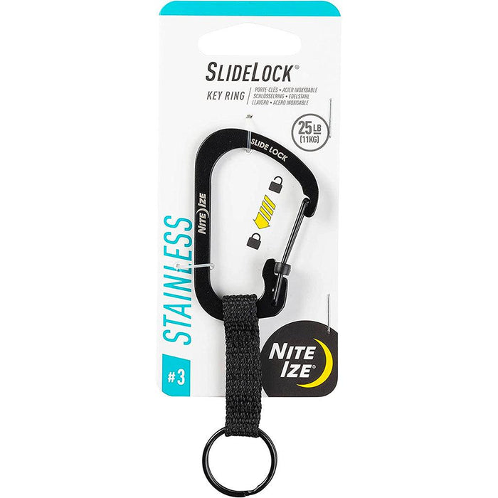 Nite Ize Slidelock Key Ring Stainless Steel - Urban Kit Supply