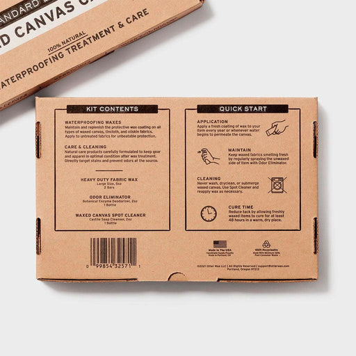 Otter Wax Waxed Canvas Care Kit - Urban Kit Supply