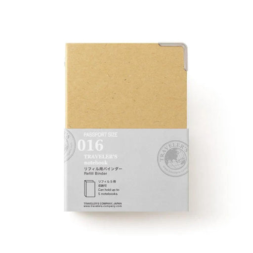 Traveler's Company - 016 Refill Binder (Passport) - Urban Kit Supply
